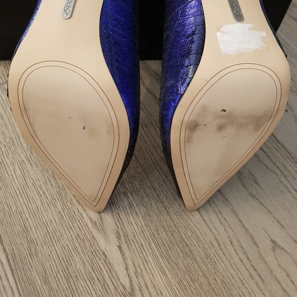 Blue Ombre Snake Pumps Nine West Boutique 9 - Picture 5 of 8